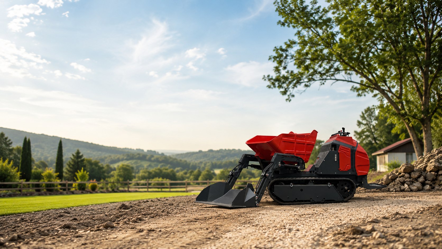 KORVA C1200 compact tracked multi-purpose loader