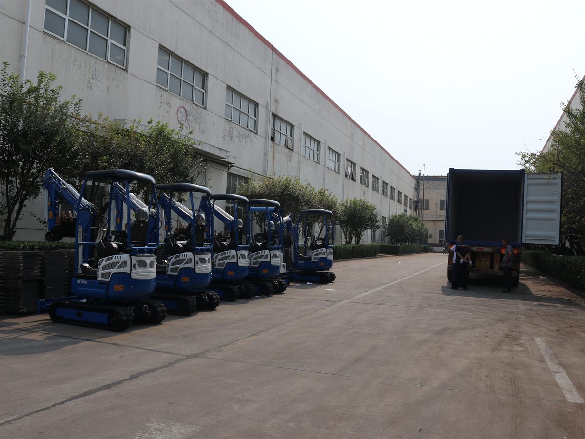 KORVA GW30 mini excavator ready for overseas delivery after packing