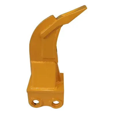 Single shank ripper attachment for compact mini excavator