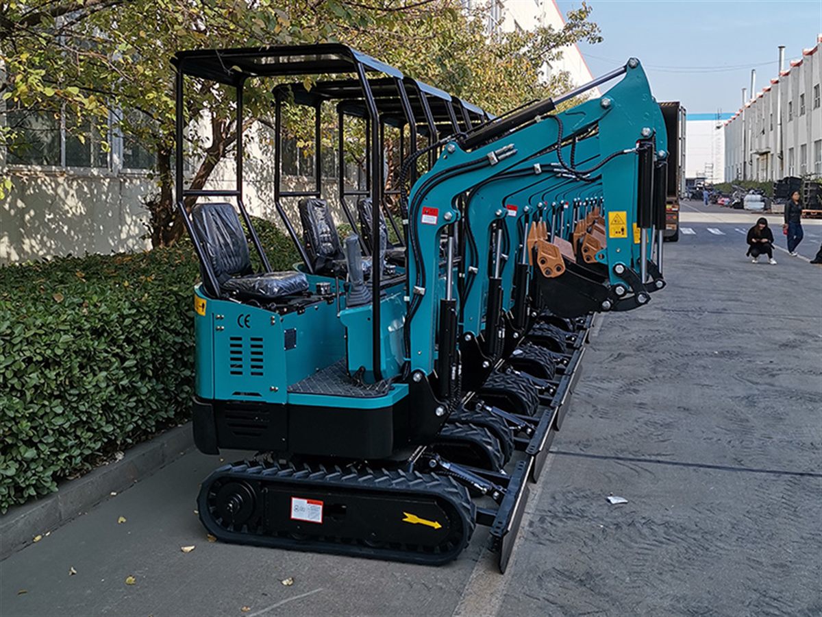 KORVA T13PRO mini excavator ready for overseas delivery after packing