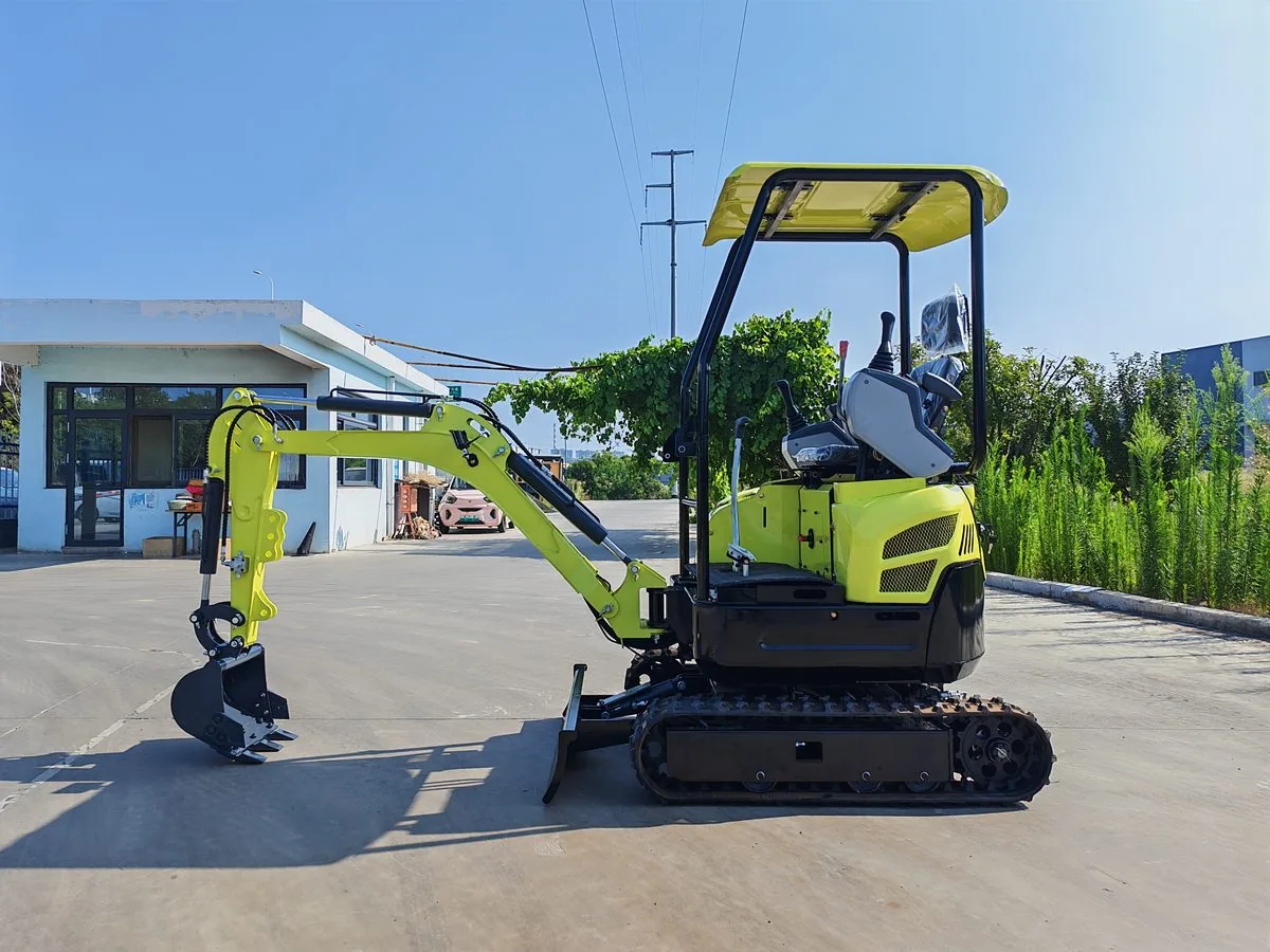 KORVA T15 compact mini digger for landscaping and garden projects