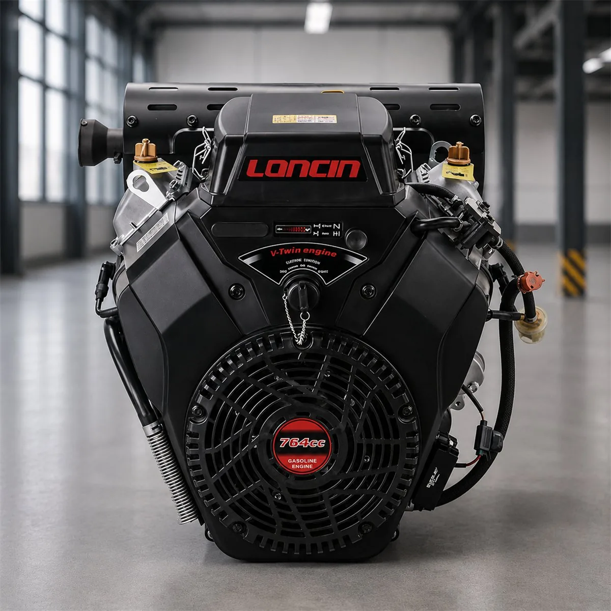 LONCIN 764cc gasoline engine option for SH-LB remote control flail mower